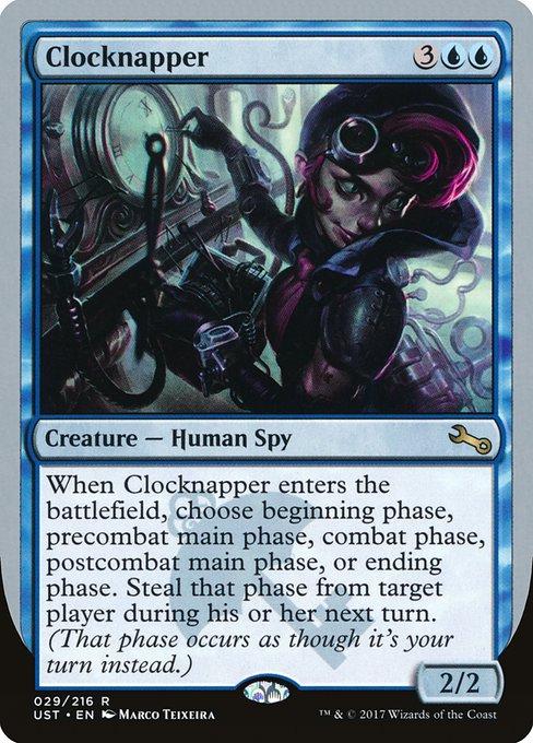 Clocknapper Magic Unstable
