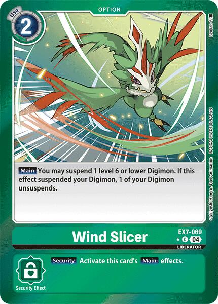 Wind Slicer front