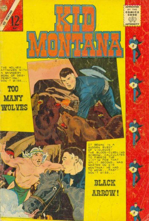 Kid Montana #40 (1963) Comic Books Kid Montana
