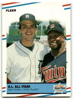 A.L. All Stars (Matt Nokes / Kirby Puckett