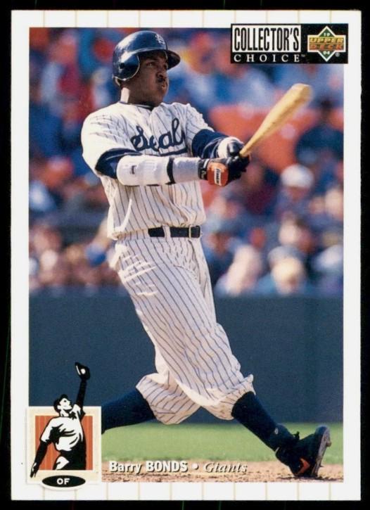 1994 Collector's Choice Barry Bonds #610 card