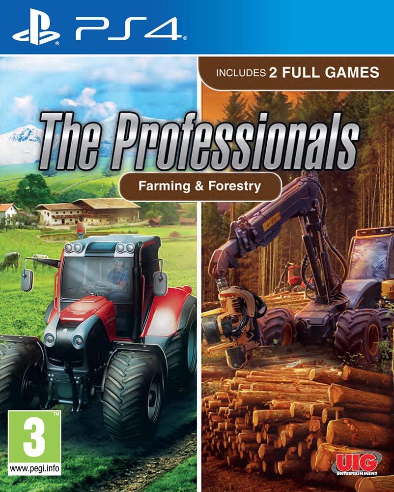 Carátula de The Professionals: Farming & Forestry para PS4 (edición PAL España)