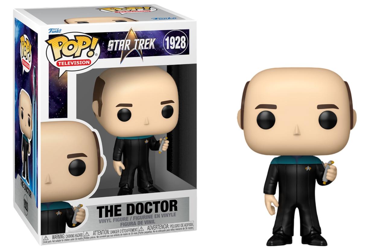 The Doctor #1928 Star Trek Funko Pop box and figure