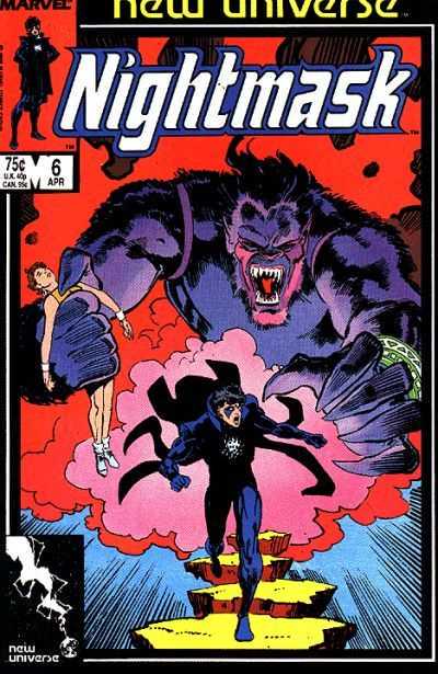 Nightmask #6 (1987) Comic Books Nightmask