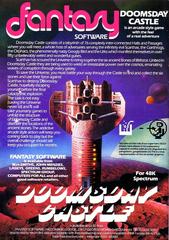 Advertisement | Doomsday Castle ZX Spectrum