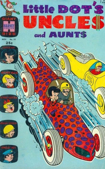 Little Dot's Uncles and Aunts #19 (1966) Comic Books Little Dot's Uncles and Aunts