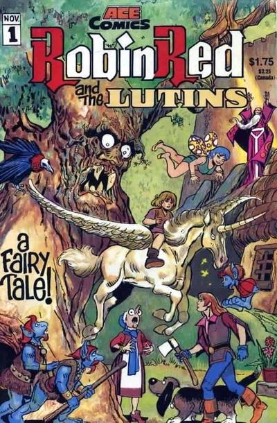 Robin Red And The Lutins #1 (1986) Comic Books Robin Red And The Lutins