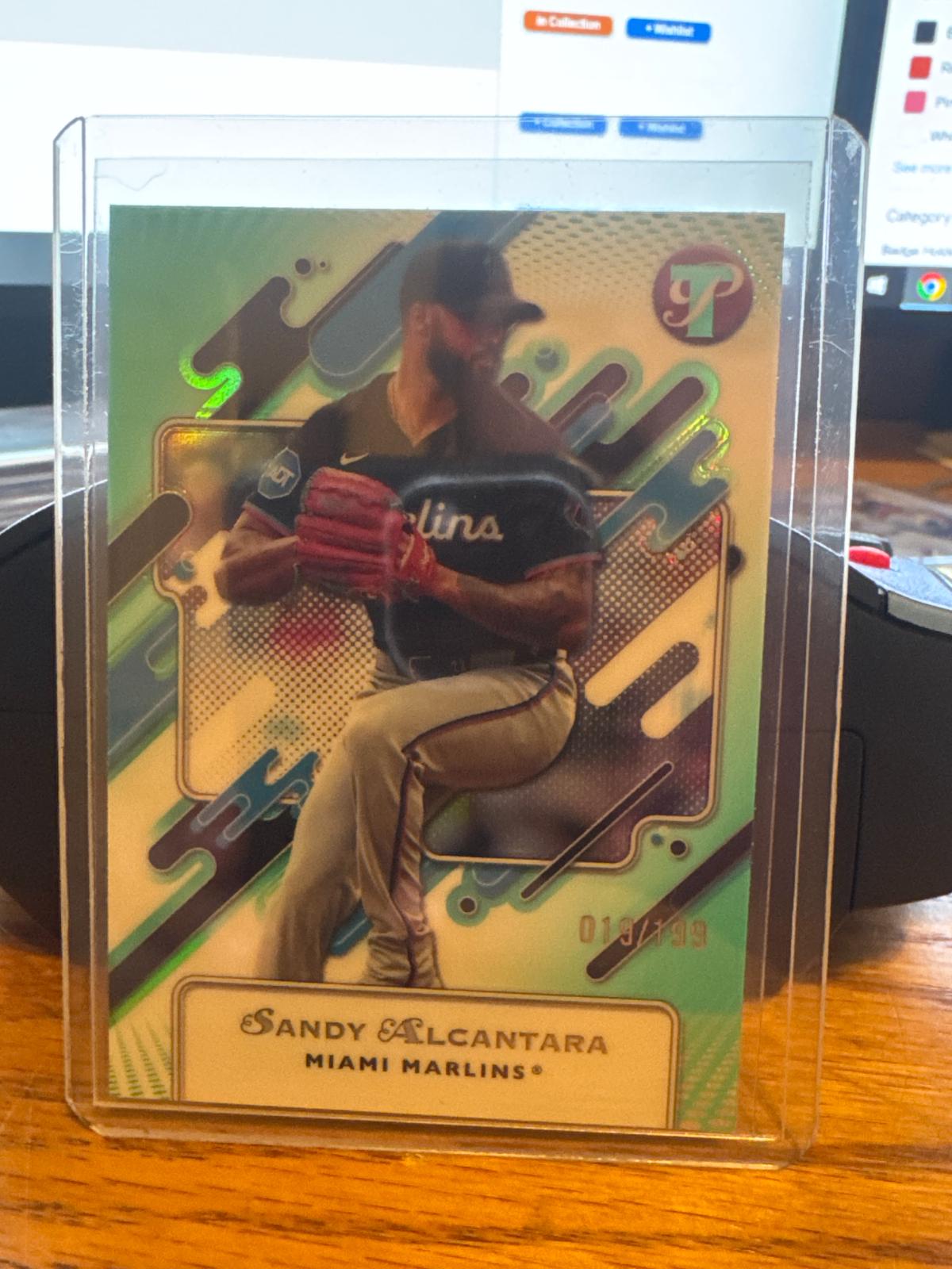 Sandy Alcantara [Aqua Refractor] #183