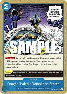 Dragon Twister Demolition Breath OP04-057