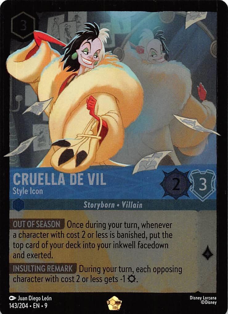 cruella deville lorcana card Queen Brahne [FINAL FANTASY] main image 0