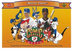 Monster Flyball #55 Baseball Cards 1991 Upper Deck Comic Ball 2 Prices