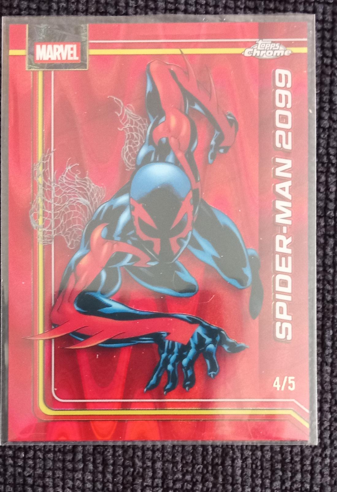 Spider-Man 2099 Red RayWave Refractor
