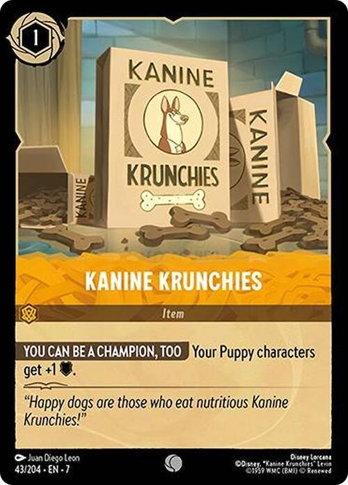 Kanine Krunchies #43 Lorcana Archazia's Island