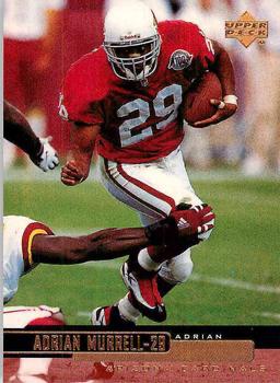 Adrian Murrell #2 Football Cards 1999 Upper Deck