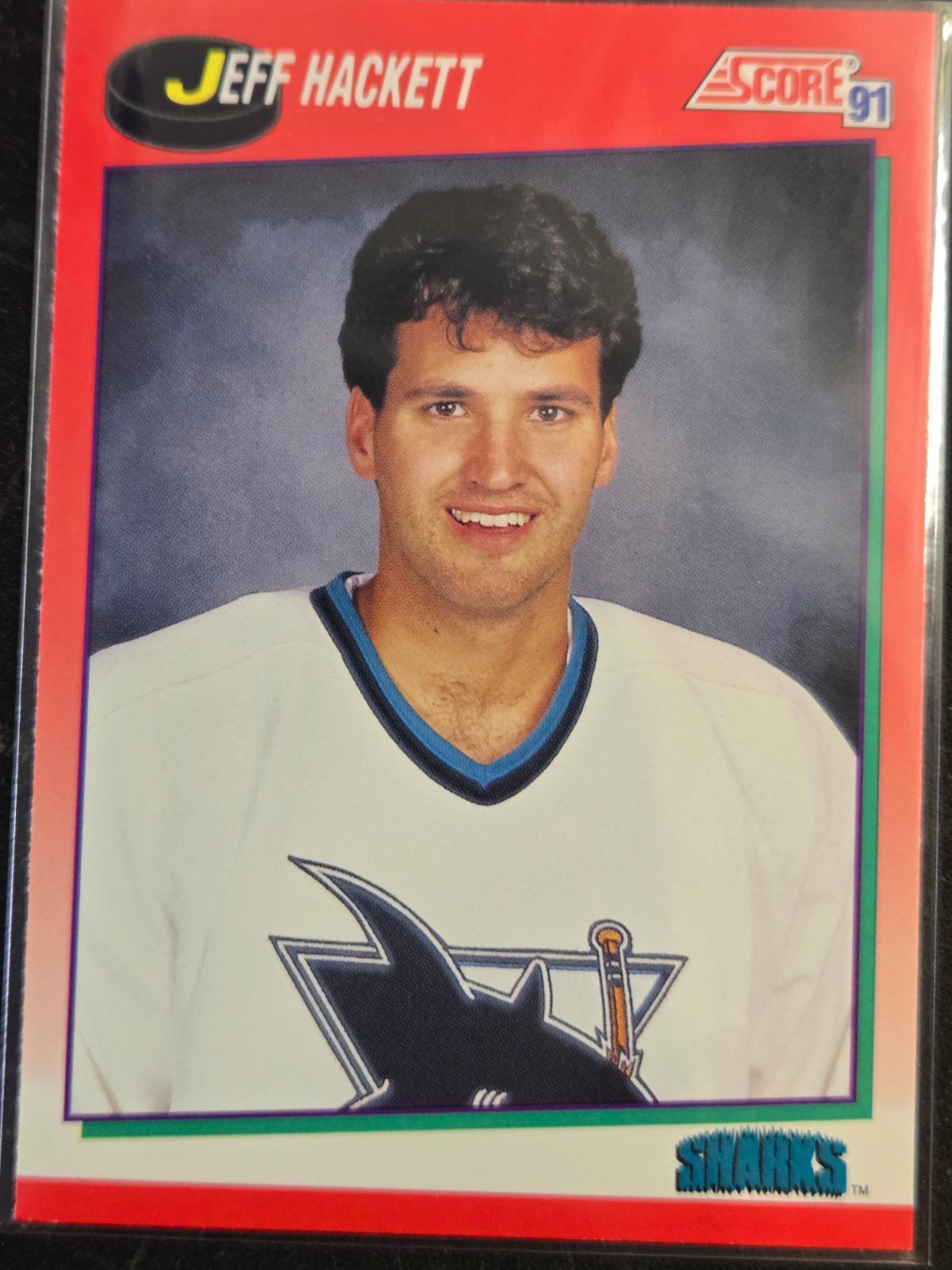 Jeff Hackett #326 Hockey Cards 1991 Score Canadian