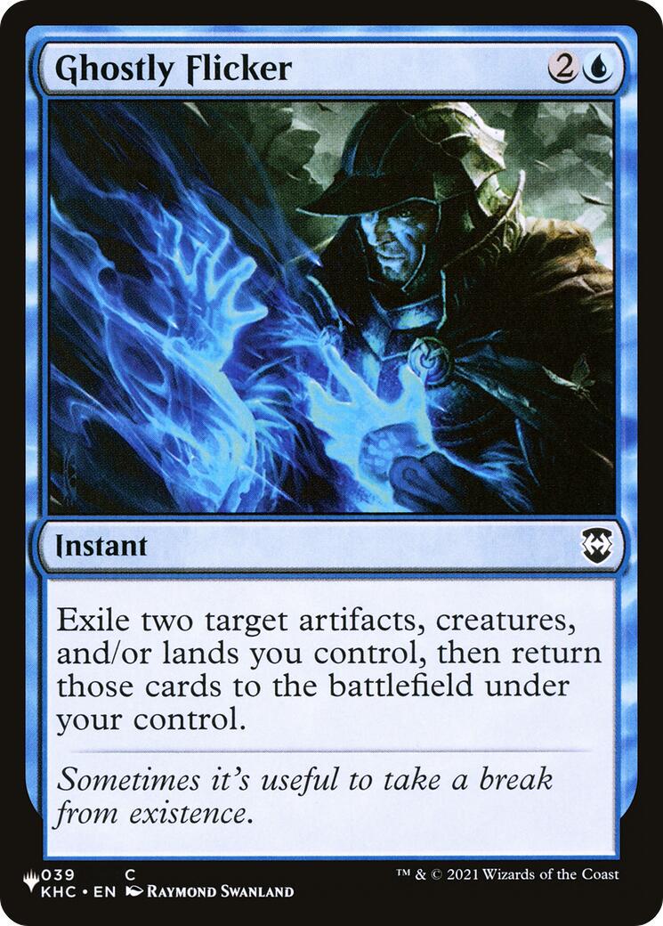 Ghostly Flicker (Magic The List Reprints)