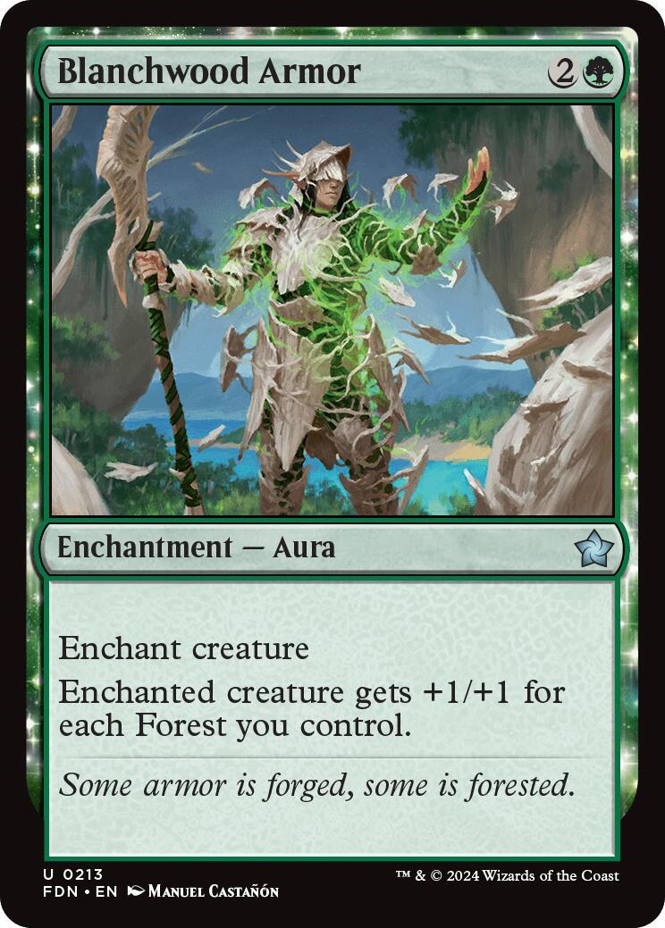 Blanchwood Armor #213 Magic Foundations