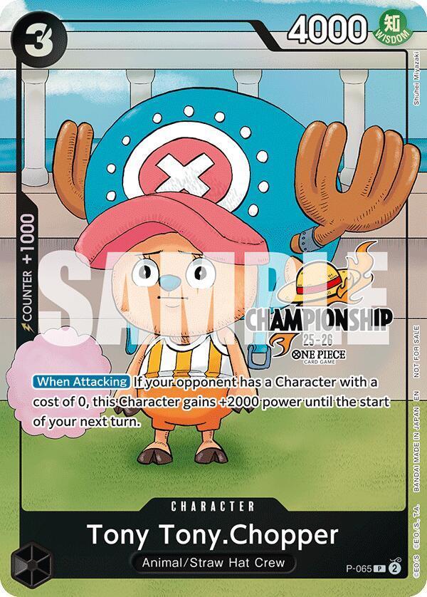 Tony Tony.Chopper [CS 25-26 Event Pack - Finalist] P-065 Prices