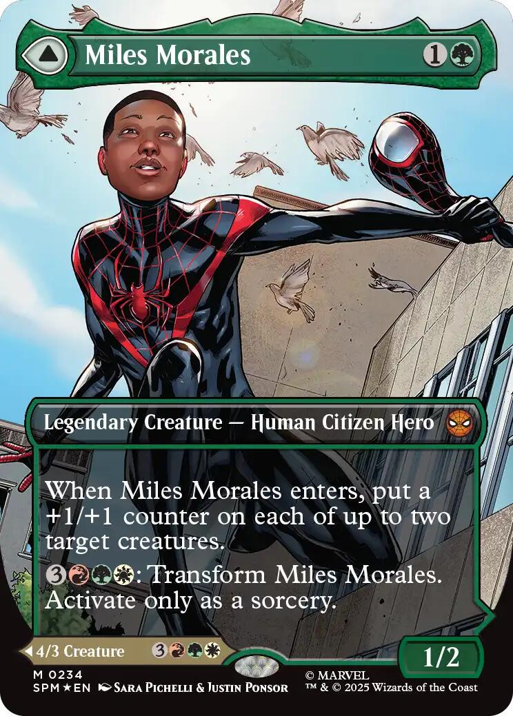 2025 Miles Morales [Borderless] #234
