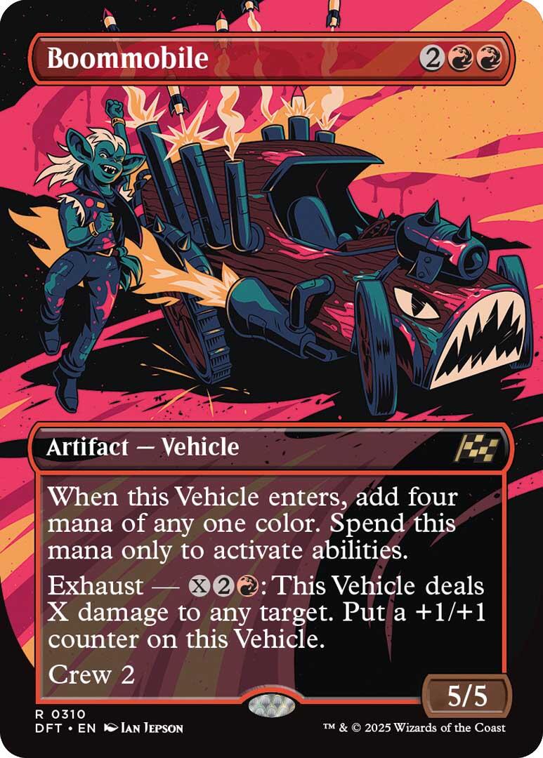 Boommobile [Foil] (Magic Aetherdrift)