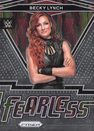 Becky Lynch #25 Wrestling Cards 2022 Panini Prizm WWE Fearless