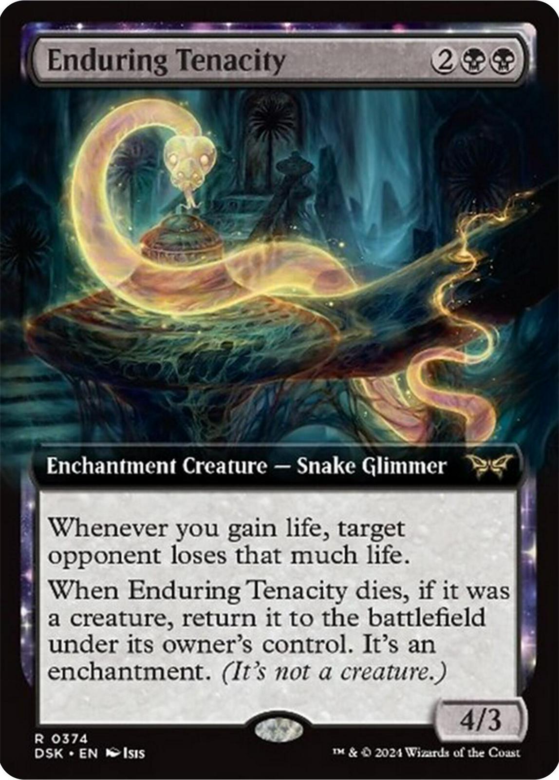 Enduring Tenacity (Magic Duskmourn: House of Horror)