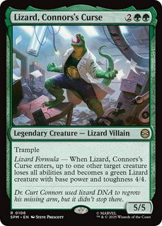 Lizard, Connors's Curse