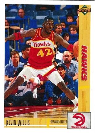Kevin Willis #278 Basketball Cards 1991 Upper Deck