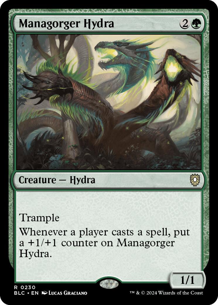 Managorger Hydra (Magic Bloomburrow Commander)