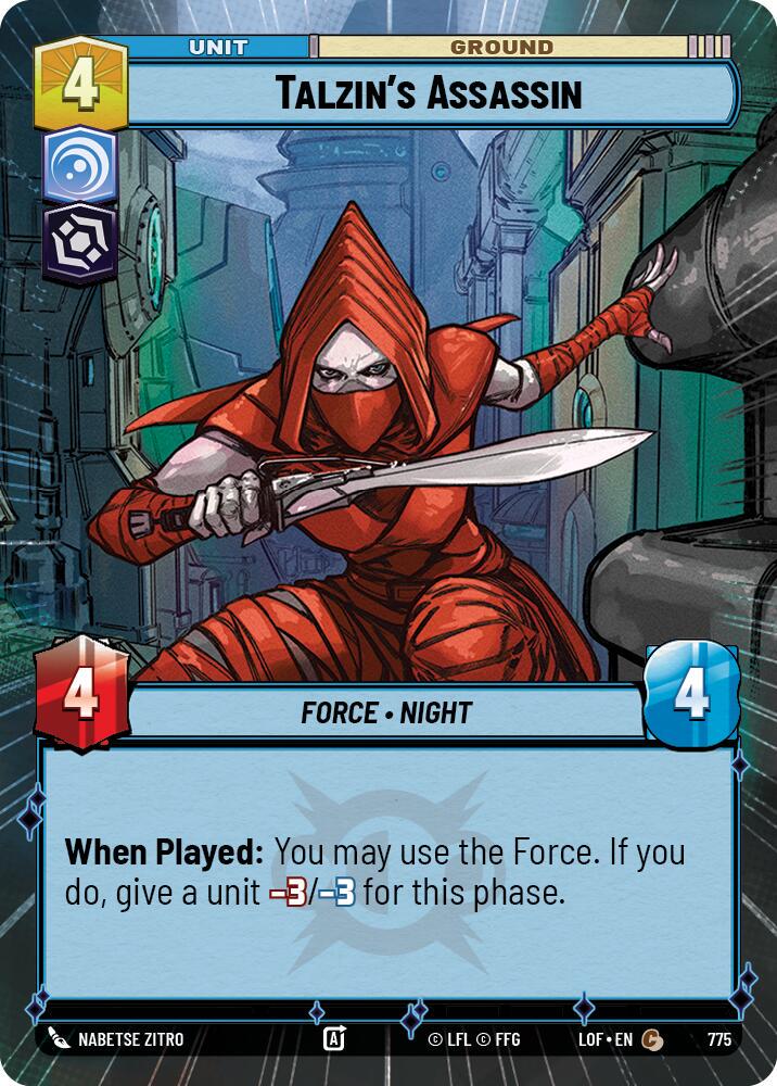 Talzin's Assassin [Hyperspace Foil] #775