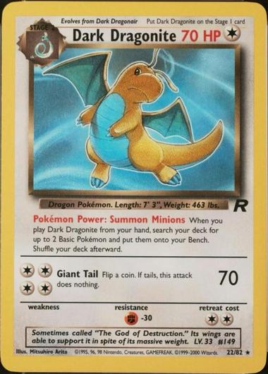 Dark Dragonite #22 Cover Art