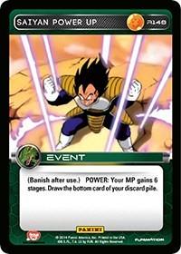 Saiyan Power Up R148 Dragon Ball Z Premier Set