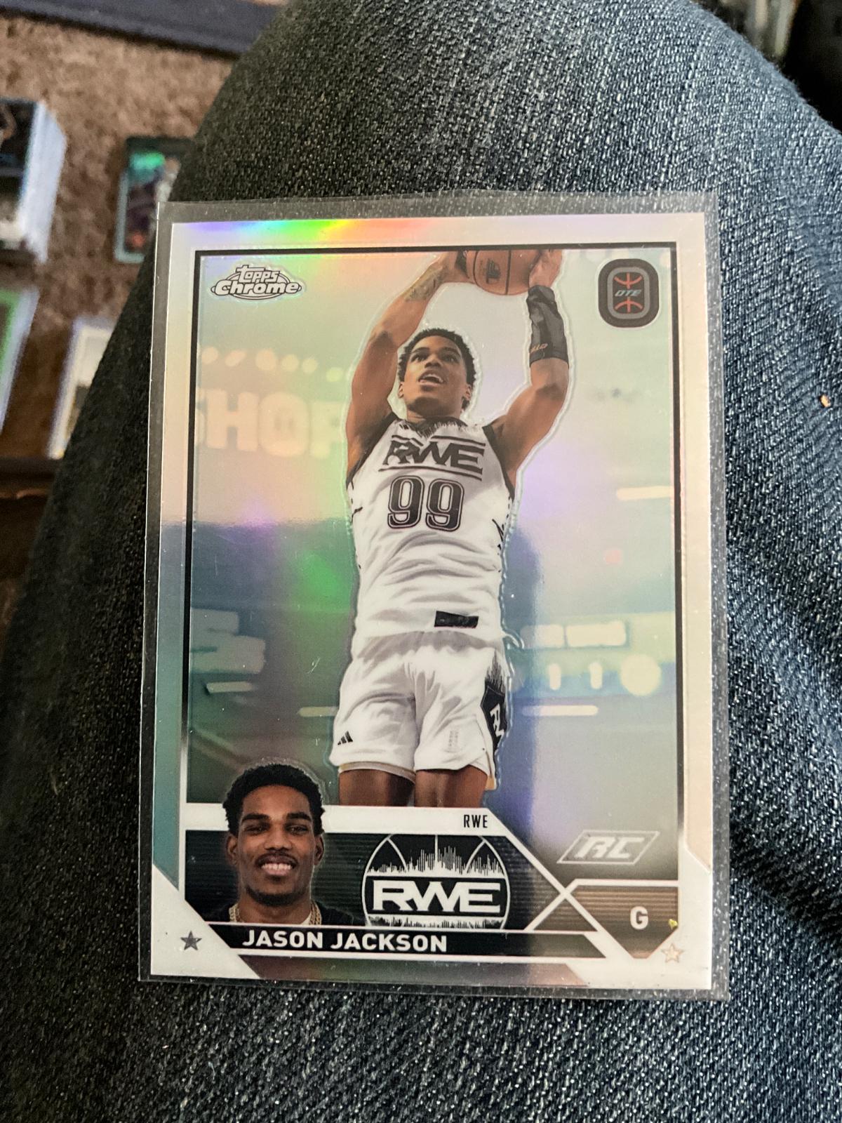 Jason Jackson #62 2023 Topps Chrome Overtime Elite Basketball