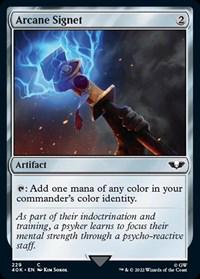 Arcane Signet #229 Magic Warhammer 40,000
