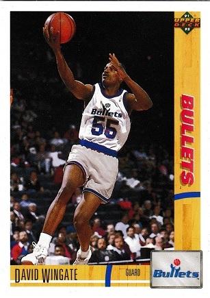 David Wingate #401 Basketball Cards 1991 Upper Deck