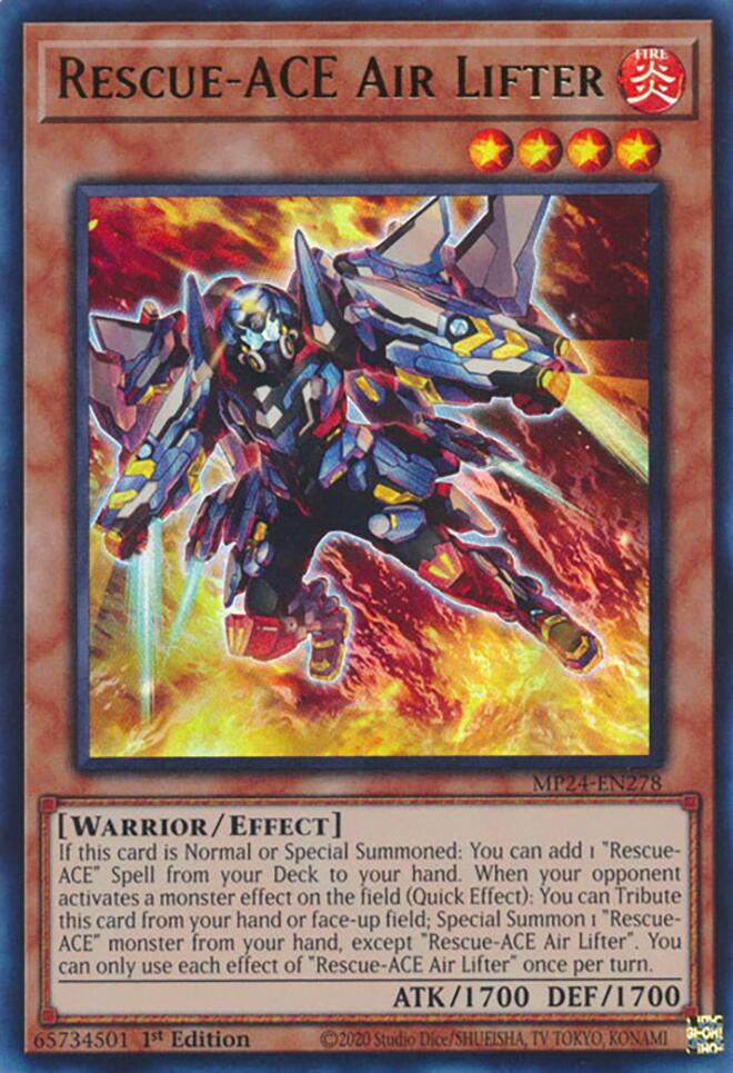 Rescue-ACE Air Lifter MP24-EN278 YuGiOh 25th Anniversary Tin: Dueling Mirrors