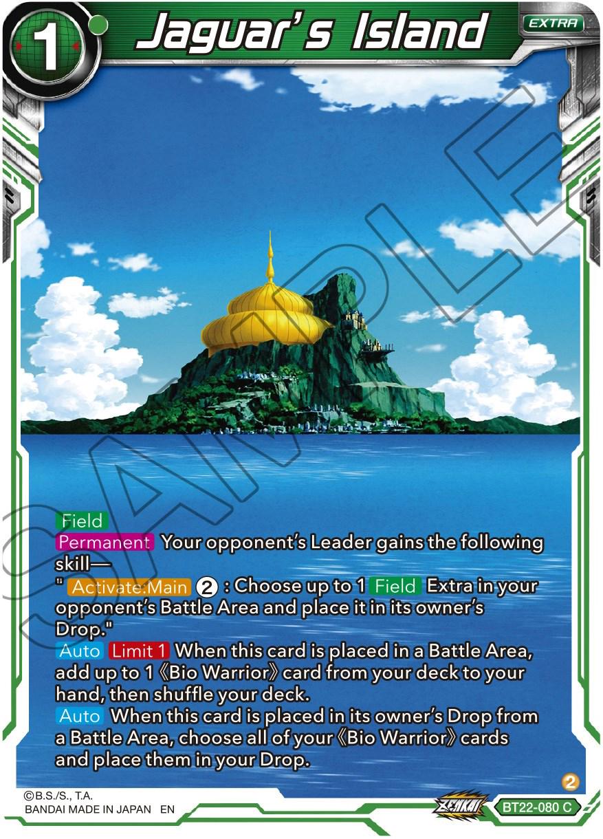 Jaguar's Island BT22-080 Dragon Ball Super Critical Blow