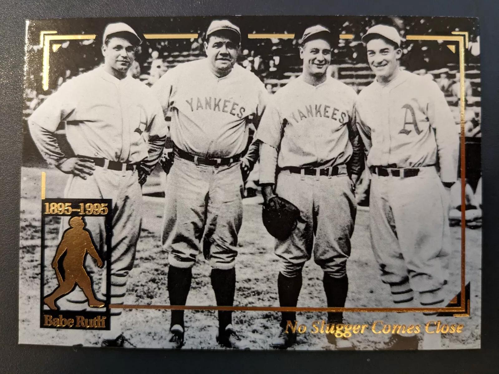 No Slugger Comes Close #3 Baseball Cards 1995 Megacards Babe Ruth