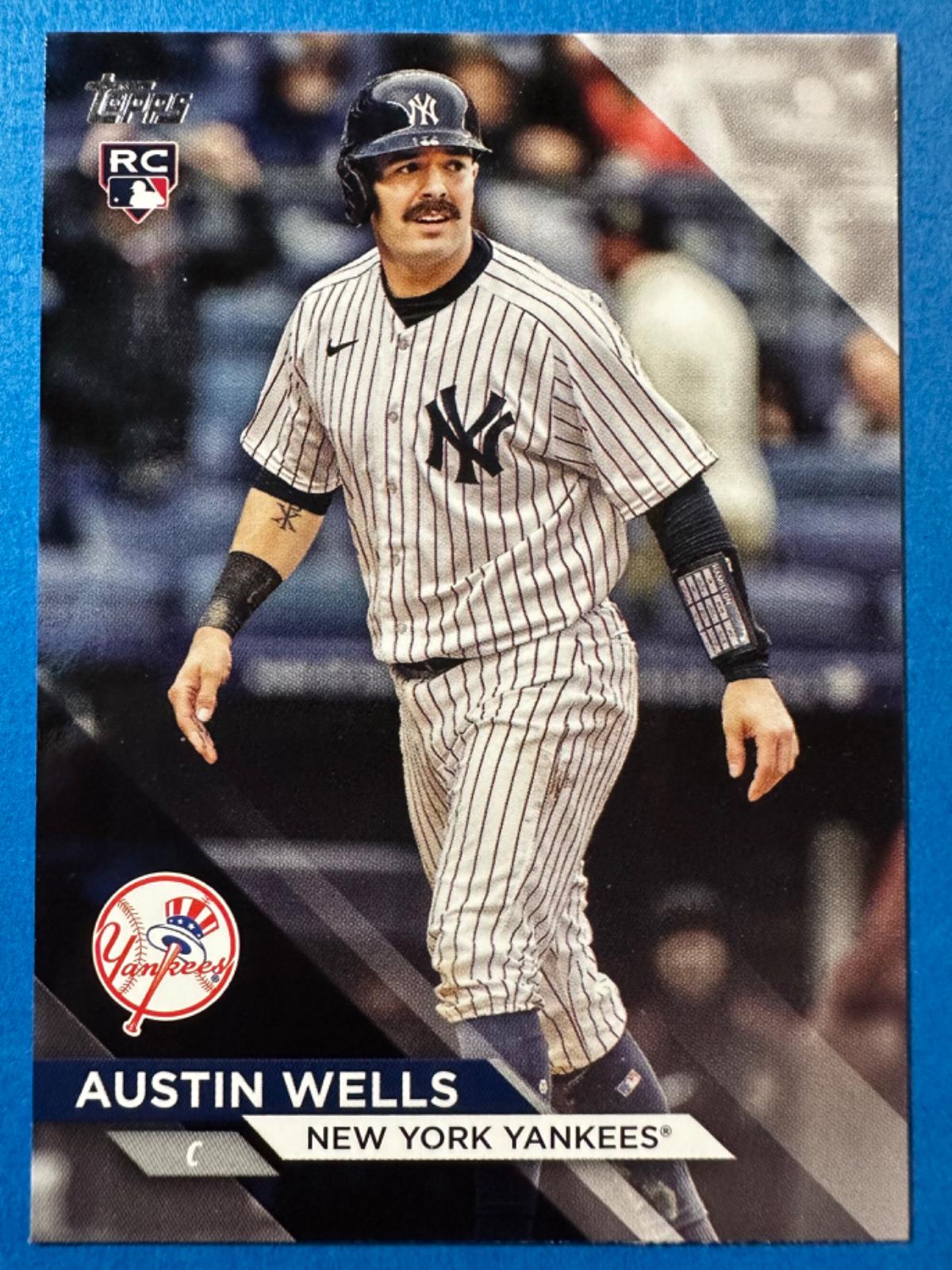 Austin Wells #96 Baseball Cards 2024 Topps Flagship Collection