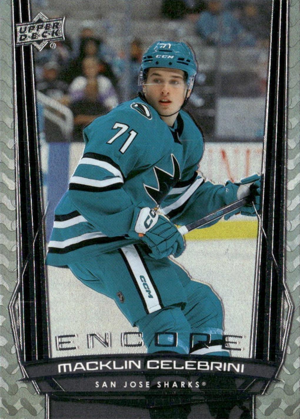 Macklin Celebrini #E-10 2025-26 Upper Deck Hockey Encore