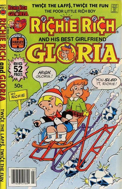Richie Rich and His Best Girlfriend Gloria #7 (1979) Comic Books Richie Rich and His Best Girlfriend Gloria