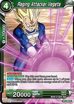 Raging Attacker Vegeta front