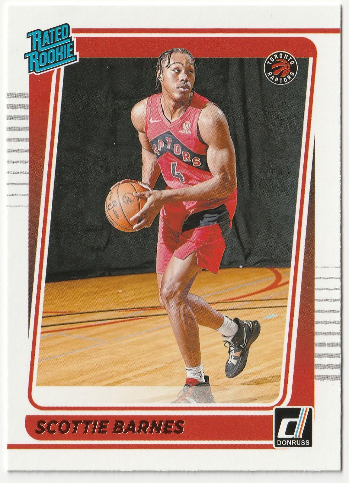 Scottie Barnes #236 Basketball Cards 2021 Panini Donruss