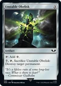 Unstable Obelisk (Magic Warhammer 40,000)