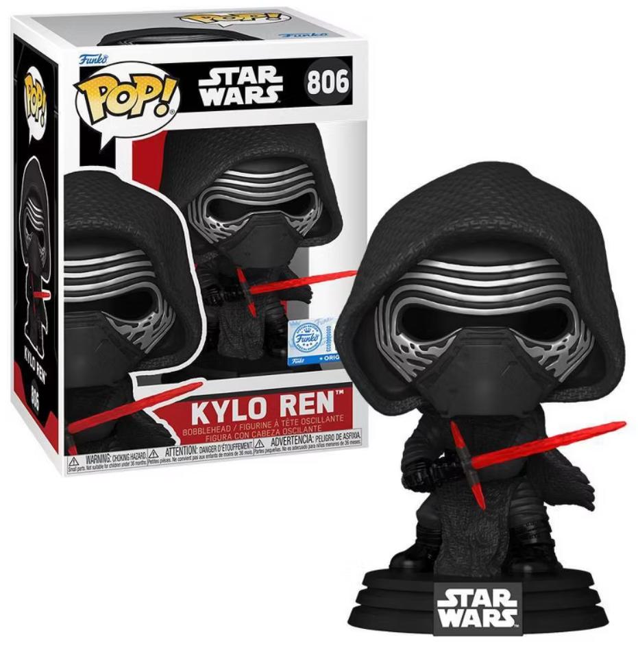 Kylo Ren #806 Star Wars Funko Pop Target exclusive box and figure