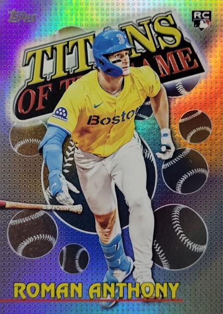 Roman Anthony #TOG-9 Prices [Rookie] | 2026 Topps Titans Of The Game ...