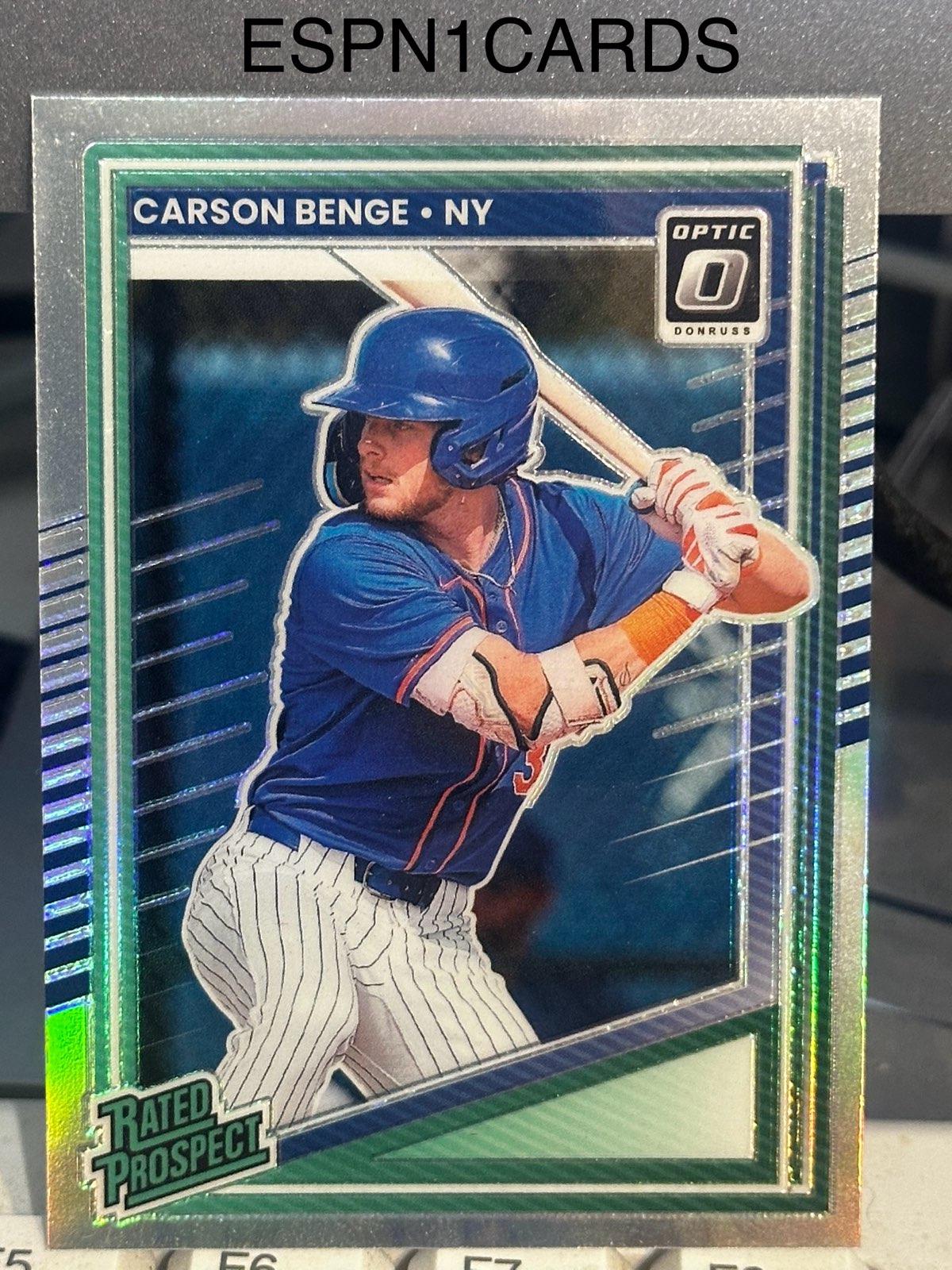 Carson Benge [Holo] #158 Prices | 2025 Panini Donruss | Baseball Cards