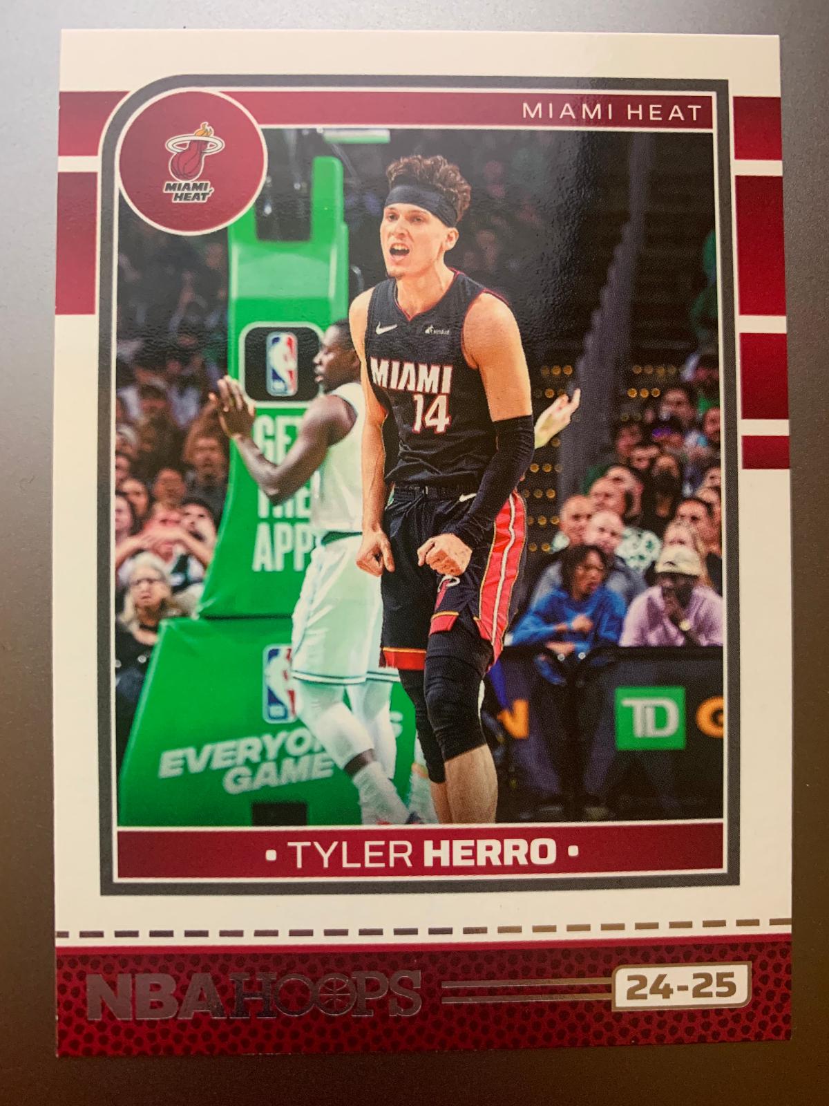Tyler Herro #38 Basketball Cards 2024 Panini NBA Hoops