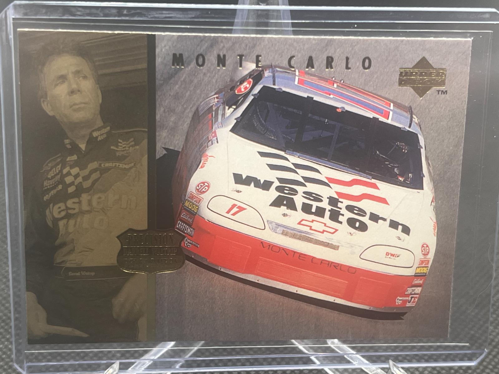 Darrell Waltrip - Monte Carlo #95 Racing Cards 1996 Upper Deck NASCAR