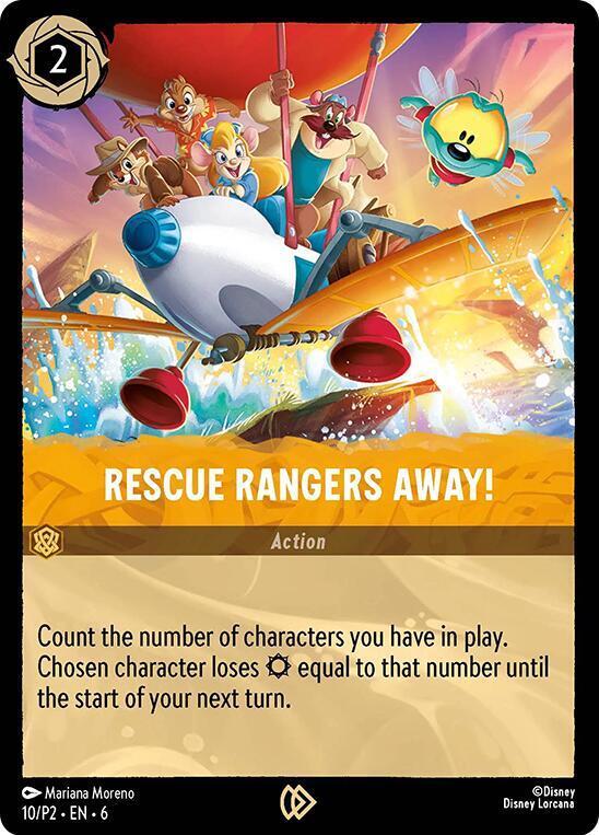 Rescue Rangers Away #10 Lorcana Promo